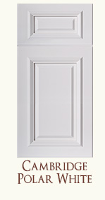 Cambridge polar white cabinet CPW