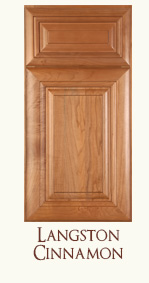 Langston Cinnamon cabinets LCN