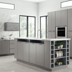 Manhattan Matte Gray Manhattan Matte Gray kitchen cabinets 304-large