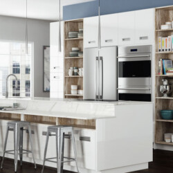 Ontacrio High Gloss White Ontacrio High Gloss White kitchen cabinets 406-large